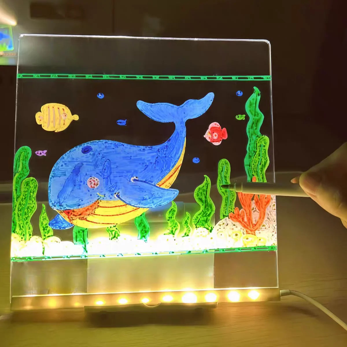 MagicBoard™ – Planche Lumineuse Créative pour Enfants ⭐