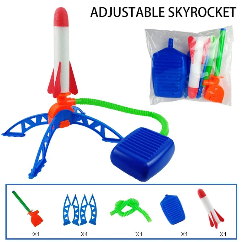 🚀 RocketJump™ – Lance-Fusées à Air pour Enfants