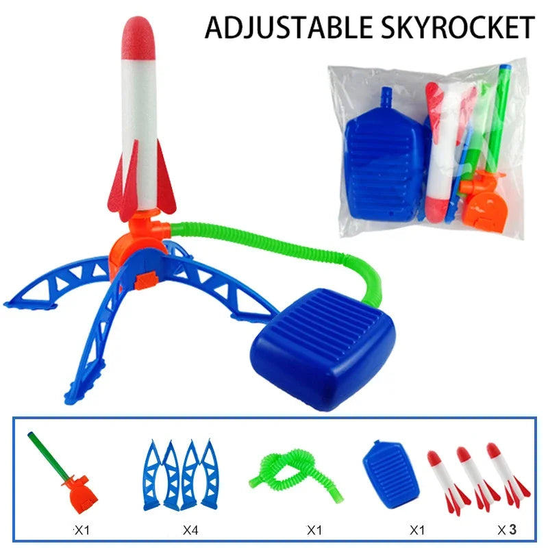 🚀 RocketJump™ – Lance-Fusées à Air pour Enfants