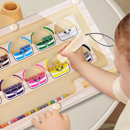 MagniCouleurs™ – Jeu Montessori Magnétique
