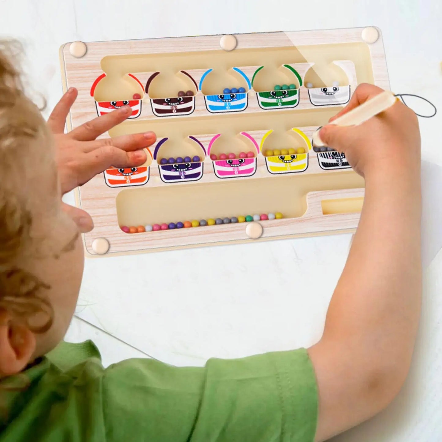 MagniCouleurs™ – Jeu Montessori Magnétique
