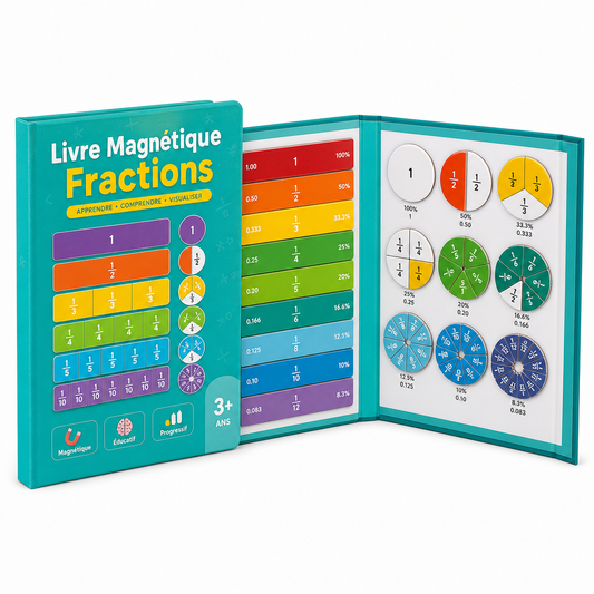 Livre Magnétique Fractions