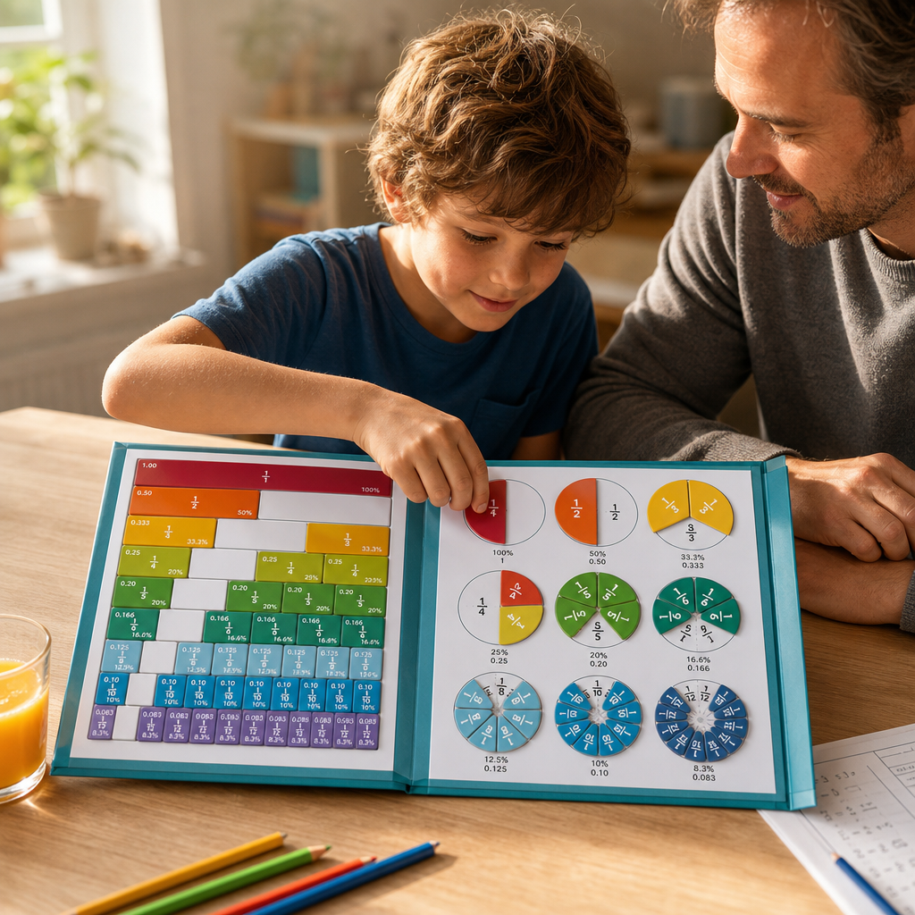Livre Magnétique Fractions