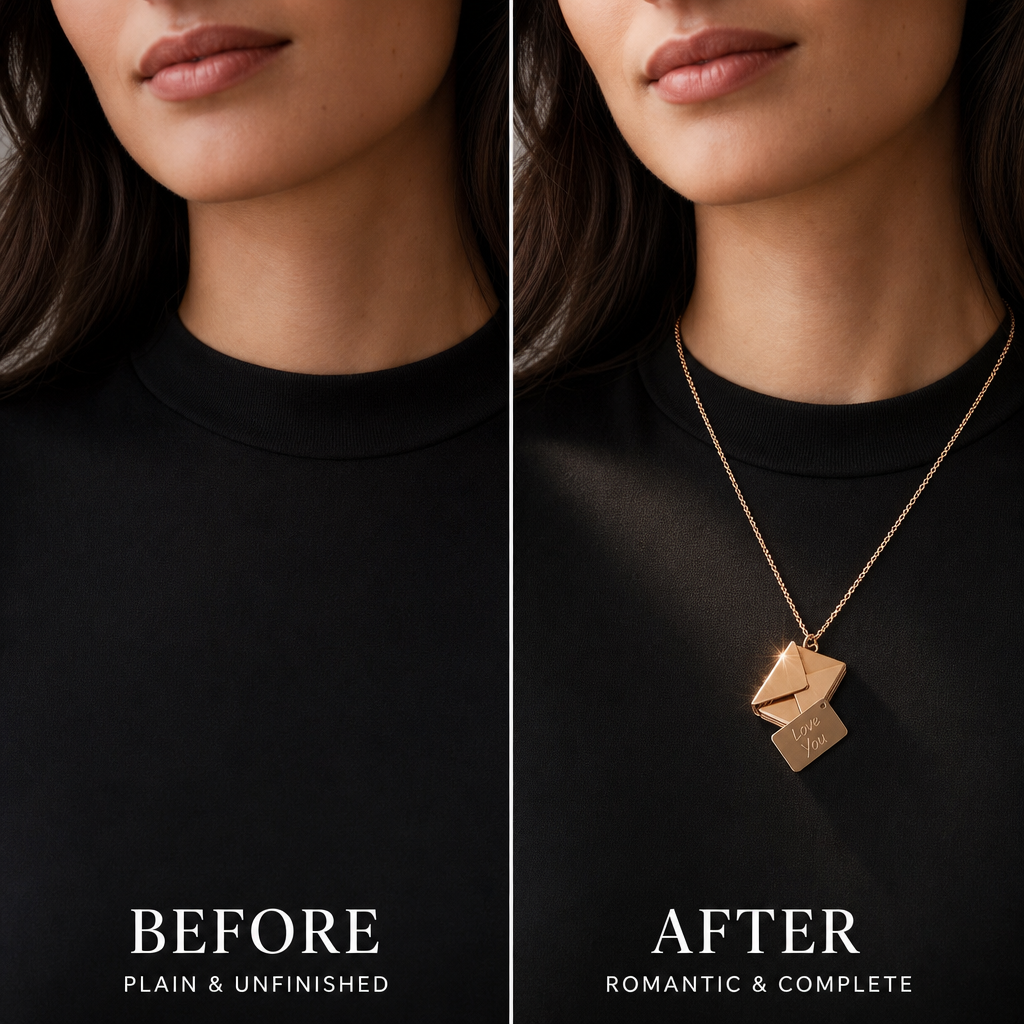 Collier Lettre Amour