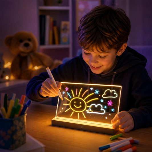 MagicBoard™ – Planche Lumineuse Créative pour Enfants ⭐