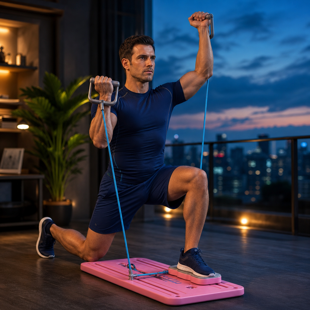 🏆 Pilates Pro™ – Planche de Renforcement 5-en-1