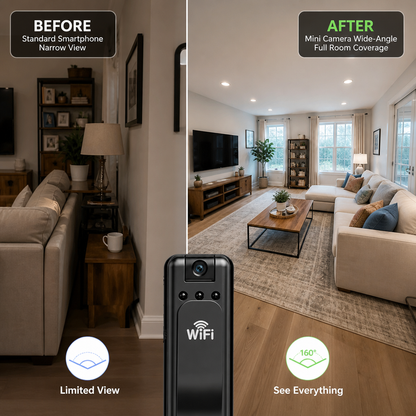 🏆 SecureCam™ – Mini Caméra WiFi Intelligente