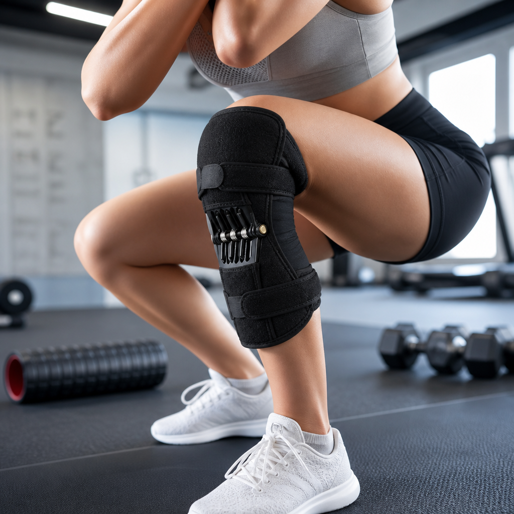 GenouFlex™ – Genouillère à Double Ressort